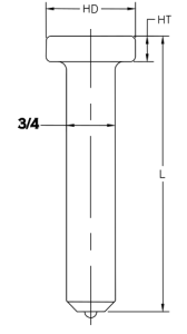 3/4" Shear Connector Blueprint - Image