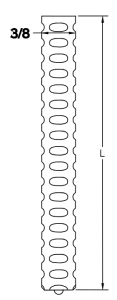 3/8" Deformed Bar Anchor Blueprint - Image